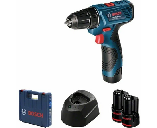  Дрель-шуруповерт Bosch GSR 120-LI 06019G8000 аккум. патрон быстрозажимной (кейс в комплекте) 