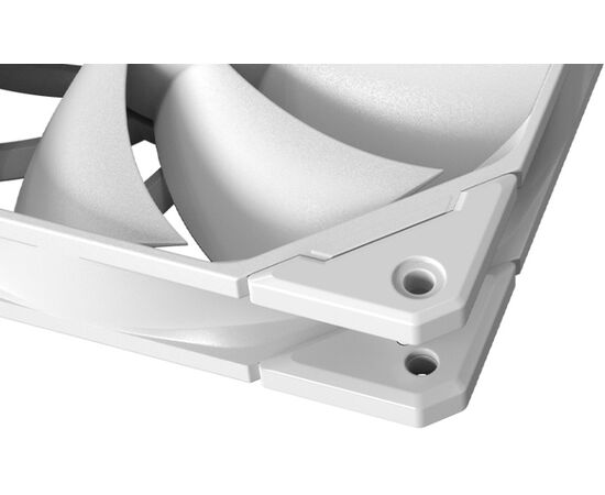  Вентилятор ID-COOLING TF-12025-Pro White 120x120x25мм (PWM, резиновые углы, белый, 500-1800об/мин) Box 