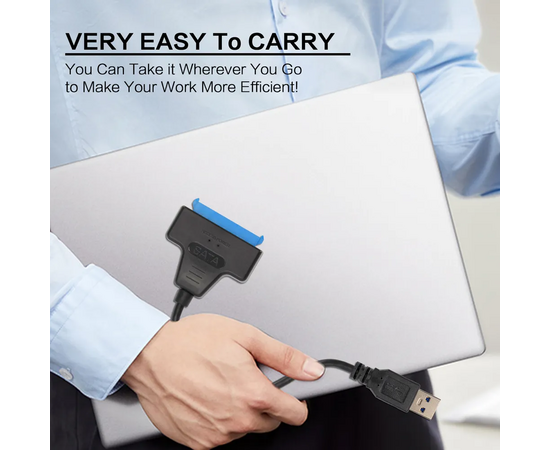  Кабель-адаптер Vcom CU815 USB3.0 ---SATA III 2.5" 