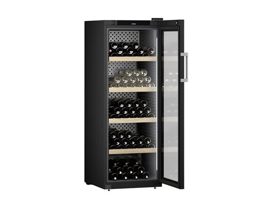  Винный шкаф LIEBHERR WPbli 5031-20 001 GrandCru Selection, дверь со стеклопакетом с защитой от УФ-излучения, жесткая ручка из алюминия 