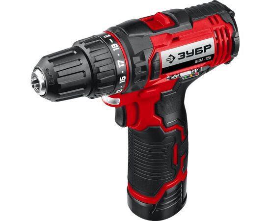  Дрель-шуруповерт ЗУБР ДШЛ-125-21 
