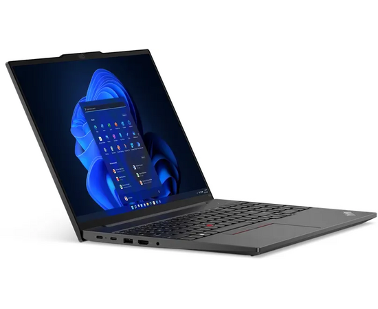  Ноутбук Lenovo ThinkPad E16 Gen 1 (21JN009WRT) 16" WUXGA IPS 300N/i7-1355U/16GB/SSD512GB/Intel Iris Xe/Fingerprint/Backlit/Win11Pro/Graphite Black 