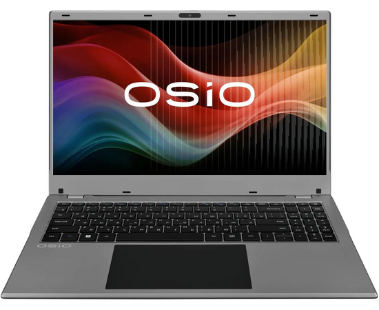  Ноутбук OSIO FocusLine B150i-005s (B150I-005S) 15.6", IPS, Intel N-series N100 0.8ГГц, 4-ядерный, 8ГБ 512ГБ SSD, Intel UHD Graphics, без ОС 