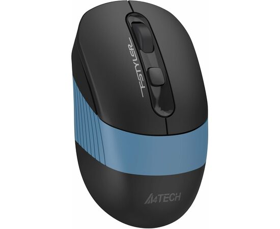  Мышь A4Tech Fstyler FG10CS Air (FG10CS Air ASH Blue) черный/синий оптическая 2000dpi silent беспроводная 