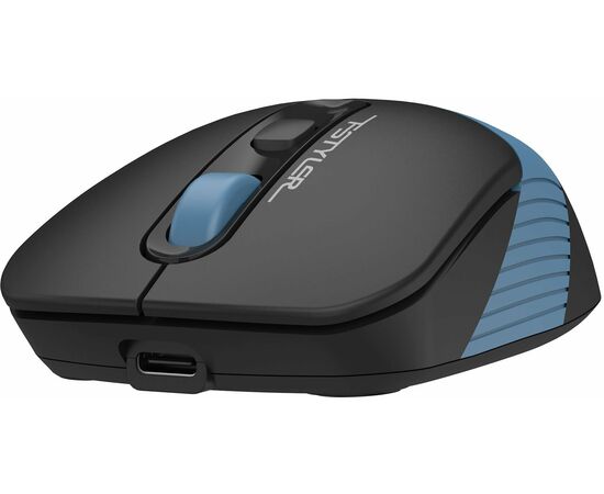  Мышь A4Tech Fstyler FG10CS Air (FG10CS Air ASH Blue) черный/синий оптическая 2000dpi silent беспроводная 