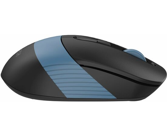  Мышь A4Tech Fstyler FG10CS Air (FG10CS Air ASH Blue) черный/синий оптическая 2000dpi silent беспроводная 