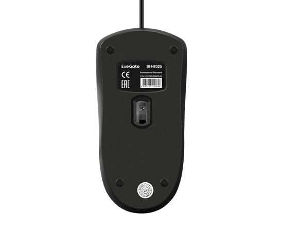  Мышь ExeGate Professional Standard SH-8025 EX295306RUS черный USB оптическая 1000dpi Color Box 