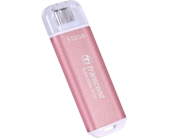 SSD Transcend ESD300 TS512GESD300P, 512ГБ, розовый 