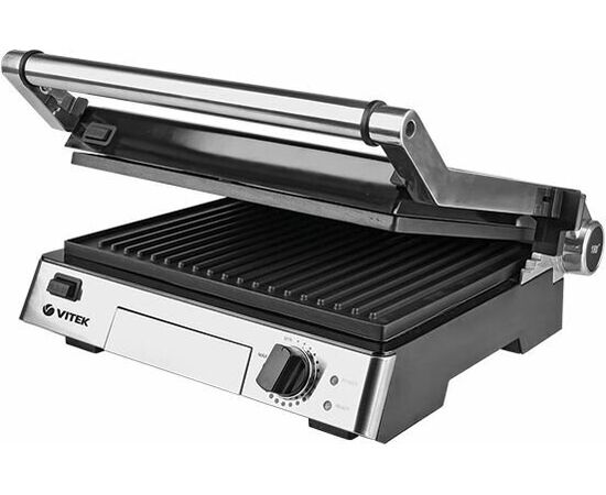  Электрогриль Vitek VT-2630MC черный/серебро 