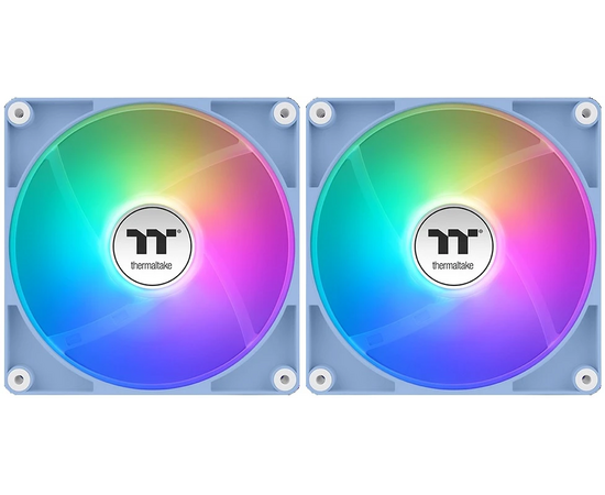  Вентилятор Thermaltake CT120 Sync Hydrangea реверсивный ARGB голубой (CL-F200-PL12BU-A) 4-pin 31.2dB Ret 