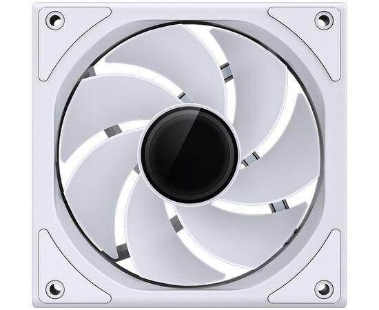  Вентилятор JONSBO ZK-120WR(3 in 1) White 120х120х25мм Reverse (ARGB LED, 800-1800об/мин, белый) Retail 