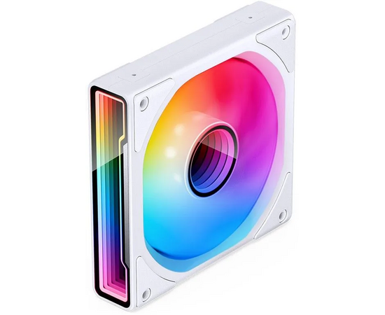  Вентилятор JONSBO ZK-120W(3 in 1) White 120х120х25мм (ARGB LED, 800-2200об/мин, белый) Retail 