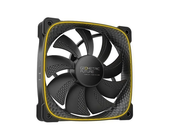  Вентилятор Geometric Future Squama 2503RB (1F2503R112001) Single Pack / 120mm, 2000 RPM, 69.11 CFM, 30.92 dBA, 5V ARGB, Black, Reverse 