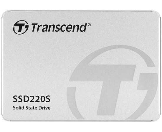  Внутренний SSD  Transcend  480GB  220S, SATA-III, R/W - 450/550 MB/s, 2.5", SM2256, TLC 