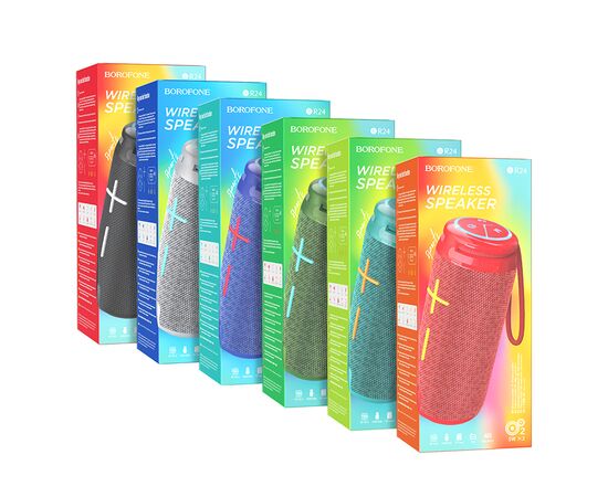 Колонка Bluetooth 5.3 2*5W 1200mAh Borofone BR24 (Dark Green) 
