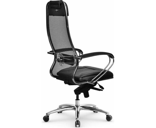  Кресло МЕТТА Samurai SL-1.04 MPES (z312296570) на колесиках, эко.кожа/сетка, черный 