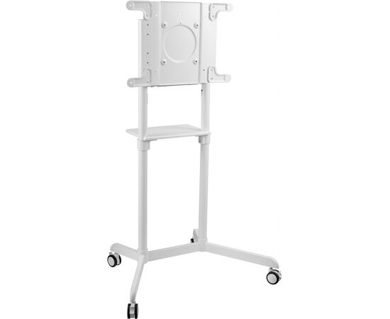  Стойка для телевизора Cactus CS-ST1146WT белый 37"-70" макс.70кг напольный мобильный 