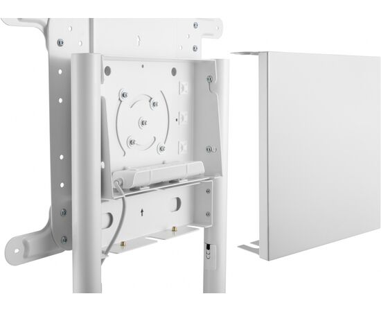  Стойка для телевизора Cactus CS-ST1146WT белый 37"-70" макс.70кг напольный мобильный 