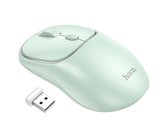  Мышь беспроводная HOCO GM25 Royal, Bluetooth, зеленый 