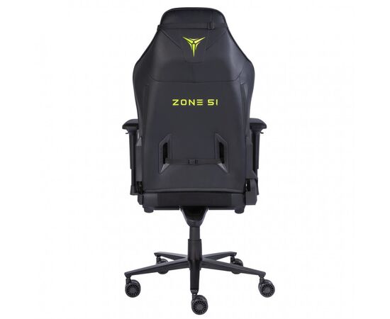  Кресло игровое ZONE 51 Armada Z51-ARD-B на колесиках, эко.кожа, черный 