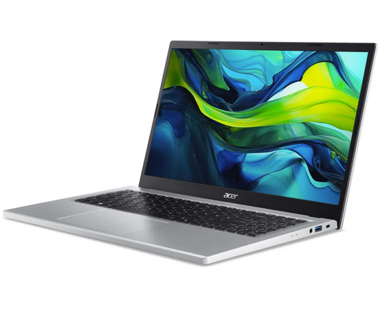  Ноутбук Acer Aspire Go AG15-31P-38DT (NX.KX5CD.008) 15.6", TN, Intel Core i3 N305 1.8ГГц, 8-ядерный, 8ГБ LPDDR5, 256ГБ SSD, Intel UHD Graphics, без ОС 