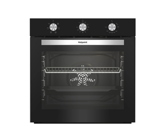  Духовой шкаф Hotpoint HETF 614 JH BL черный 