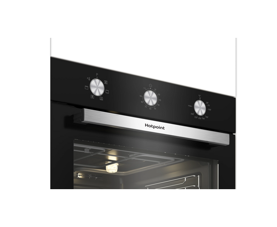  Духовой шкаф Hotpoint HETF 614 JH BL черный 