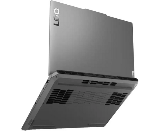  Ноутбук LENOVO LOQ 15IAX9 (83GS00EKRK) 15.6" 1920x1080/Intel Core i5 12450HX/RAM 24Гб/SSD 512Гб/RTX 4060 6Гб/EngRus/DOS серый 2.38 кг 