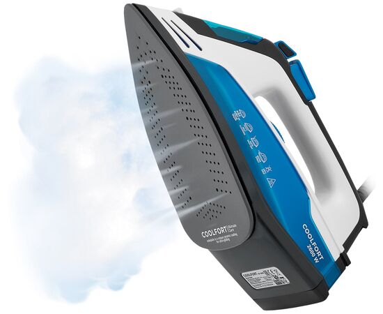  Утюг COOLFORT CF-3400 белый/черный/синий 