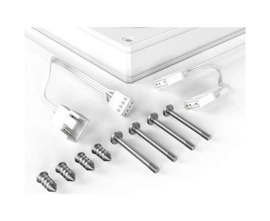  Вентилятор ID-COOLING AS-120-ARGB-W Trio (3 pcs, 120mm, 2000rpm, 58.0 CFM, 27.2 дБ, PWM 4-pin, ARGB, white) 