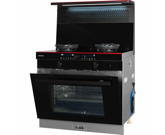  Кухонная плита HIBERG S-FEG 92 с вытяжкой i-VM 9120 