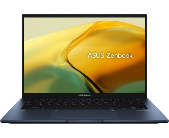  Ноутбук ASUS Zenbook 14 UX3402VA-KP696 (90NB10G1-M014W0) 14", IPS, Intel Core i5 13500H 2.6ГГц, 12-ядерный, 16ГБ LPDDR5, 512ГБ SSD, Intel Iris Xe grap 