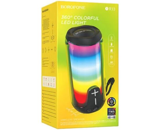  Блютуз  колонка Borofone  BR33 черный 