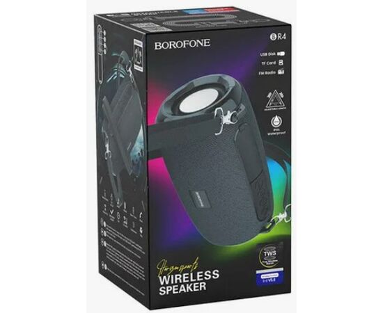  Блютуз  колонка Borofone  BR4 черный 