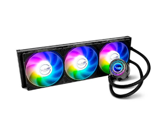  СВО Valkyrie Jarn 420 ARGB Black (C420-RGB) / 3x140mm ARGB fans, 500-2150RPM, 105CFM, 32.2dBA, 300W TDP 