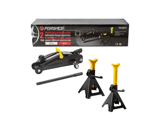  Домкрат подкатной FORSAGE F-TH12074 