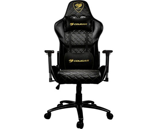  Кресло игровое COUGAR Armor One Royal CU-ARMONE-R на колесиках, эко.кожа, черный 