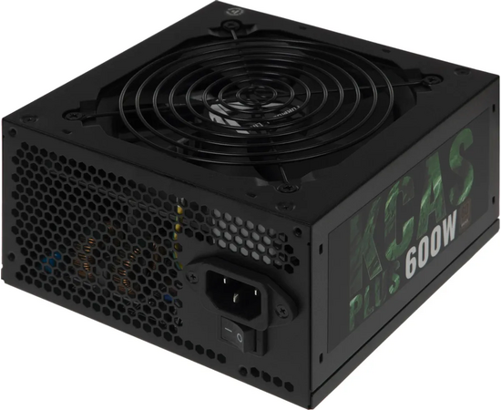  Блок питания Formula AC KCAS Plus (KCAS Plus 600 Plus) ATX 600W 80+ bronze 24pin APFC 120mm fan 7xSATA RTL 