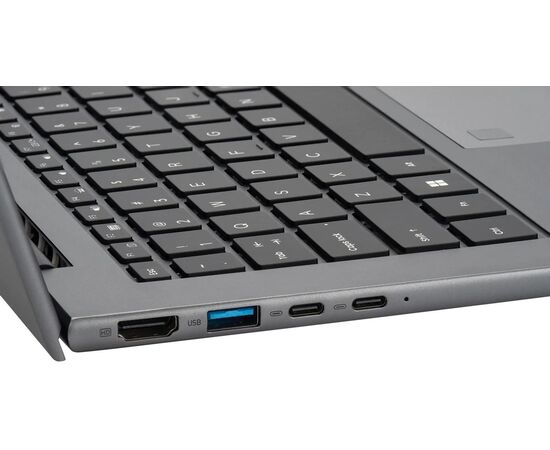  Ноутбук iRU Planio 14INP (2023733) 14", IPS, Intel N100 0.8ГГц, 4 ядра, 8ГБ 256ГБ SSD, Intel UHD Graphics, Free DOS, серый 
