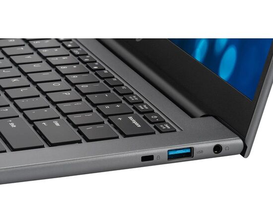  Ноутбук iRU Planio 14INP (2023733) 14", IPS, Intel N100 0.8ГГц, 4 ядра, 8ГБ 256ГБ SSD, Intel UHD Graphics, Free DOS, серый 