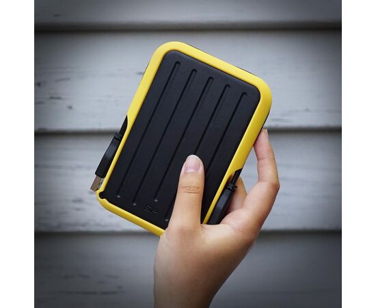  Внешний HDD Silicon Power Armor A66 (SP020TBPHD66SS3Y) 2TB, 2.5", USB 3.2, Желтый 