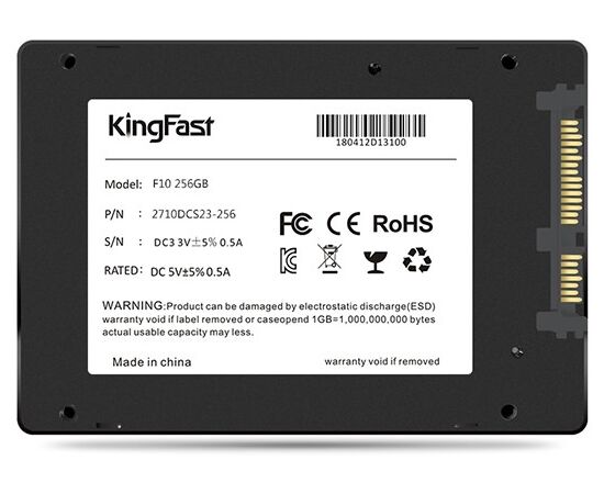  SSD KingFast F10 (F10-256) 2.5" SATA-III 256GB 