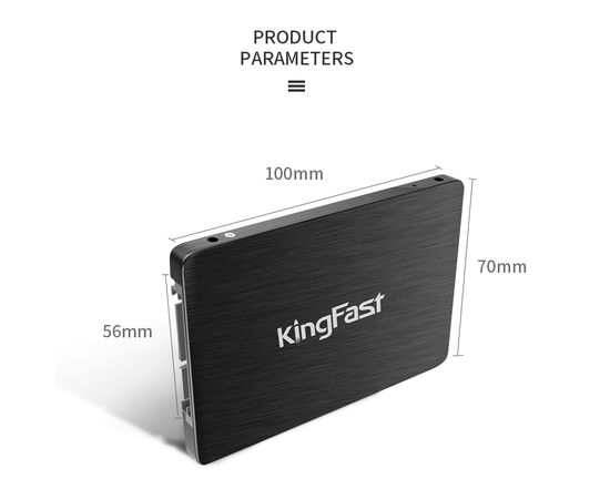  SSD KingFast F10 (F10-256) 2.5" SATA-III 256GB 