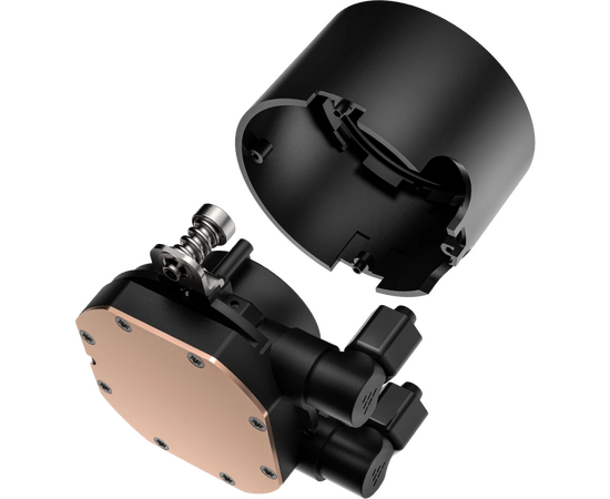  СВО PCCooler DA360 ARGB BK (DA360-BKAWXX-GL) LGA115X/1200/1700/1851/20XX /AM4/AM5 (TDP 300W, 3х120mm PWM ARGB Fan) 