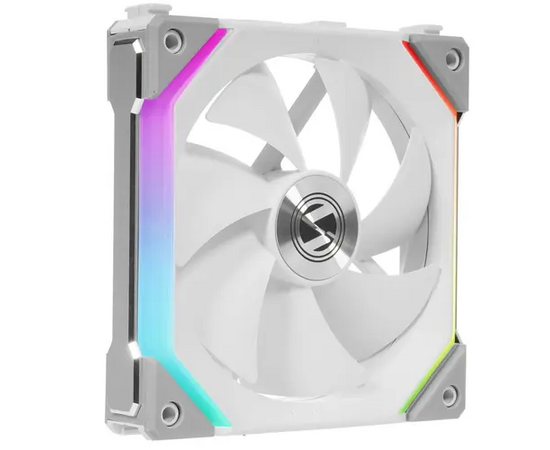  Вентилятор Lian Li UNI Fan SL120 White (G99.12UF1W.R0) /UF-SL120-1W/ 120x120x25мм (PWM, ARGB, 800-1900 об/мин, 31dBa) 