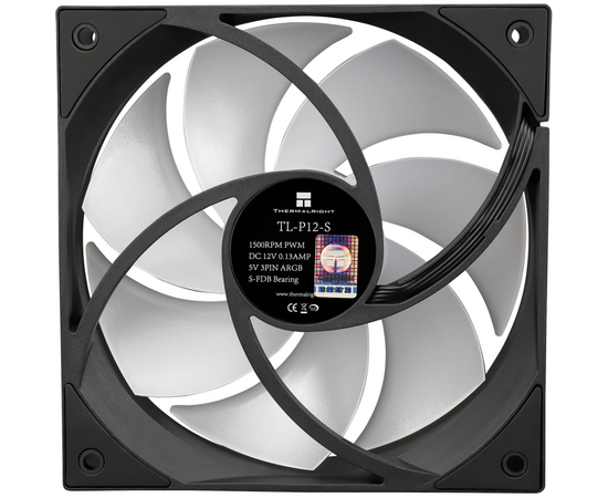  Вентилятор Thermalright TL-P12-S (TRTLP12S) / ARGB / 120mm PWM 
