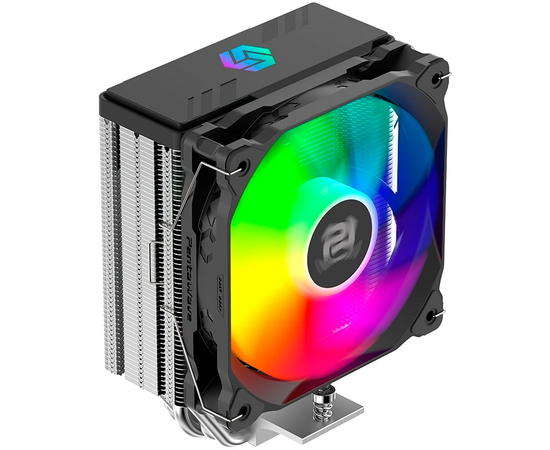  Кулер PentaWave PC-Z05E SRB ARGB V2 LGA115X/1200/1700/AM4/AM5 (TDP 235W, 1*120mm ARGB PWM Fan, 5 тепловых трубок 6мм, 600-1850RPM) 