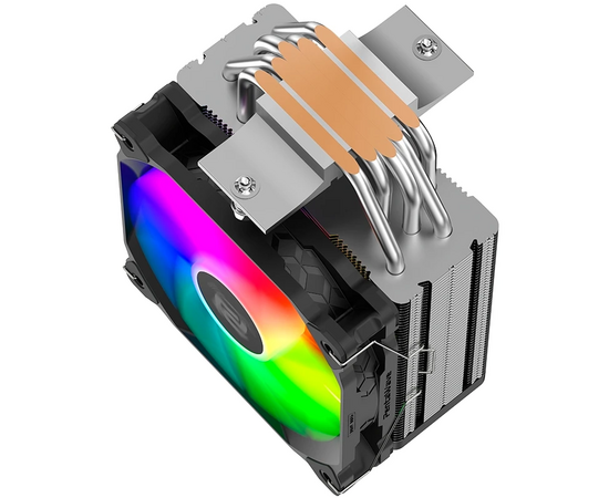  Кулер PentaWave PC-Z05E SRB ARGB V2 LGA115X/1200/1700/AM4/AM5 (TDP 235W, 1*120mm ARGB PWM Fan, 5 тепловых трубок 6мм, 600-1850RPM) 
