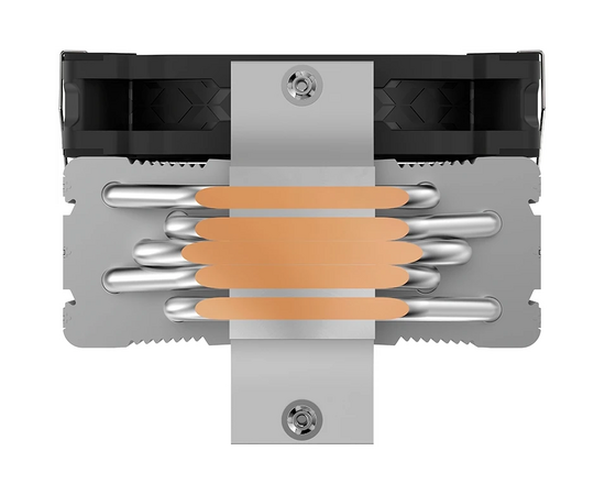  Кулер PentaWave PC-Z05E SRB ARGB V2 LGA115X/1200/1700/AM4/AM5 (TDP 235W, 1*120mm ARGB PWM Fan, 5 тепловых трубок 6мм, 600-1850RPM) 