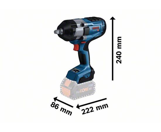  Гайковерт Bosch GDS 18V-1000 Professional (0.601.9J8.304) 